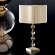 Tomás y Saez, luxury table lamps made of crystal and bronze, with gold and silver, buy in Spain